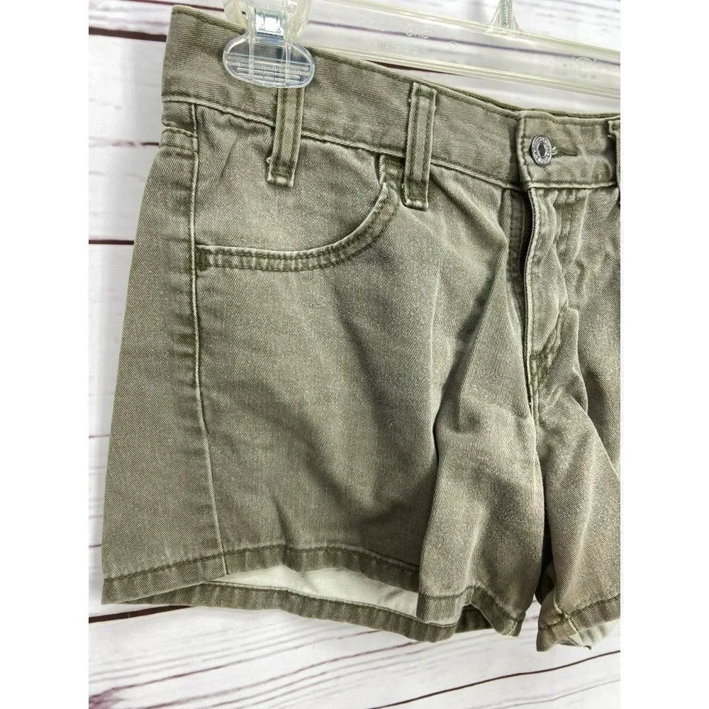 Levi’s Camel Jean Shorts Junior Size 5 Cotton‎ Summer denim khaki